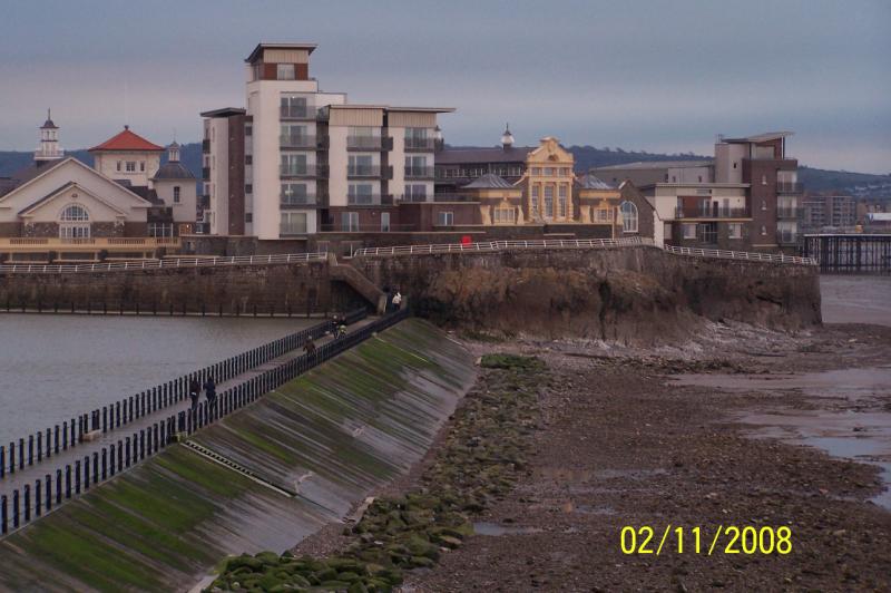 the tide was out